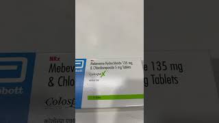 Mebeverine Hydrochloride 135 mg Chlordiazepoxide 5 mg colospa x tablets use an in fact [upl. by Hna]