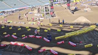 AMA supercross A1 free practice [upl. by Ainyt]