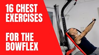 16 Chest Exercises for the Bowflex PR1000 amp Blaze [upl. by Ihteerp488]