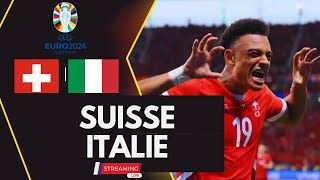 🔴SUISSE vs ITALIE EURO2024 LIVE MATCH EN DIRECT 8e de Finale [upl. by Celisse]