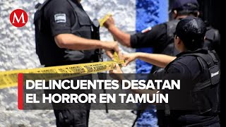 Balacera en Tamuín San Luis Potosí deja como saldo un muerto y dos heridos [upl. by Eivi353]