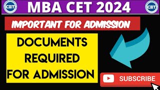 Documents Required for MBA Admission  List of Documents for MBA Admission mba cet mbacolleges [upl. by Orestes934]