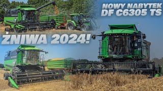 🇵🇱POŻEGNANIE BIZONKA CZYLI ŻNIWA 2024 z NOWYM NABYTKIEM🔥DEUTZFAHR C6305 TS🔥GR WALKOWIAK🔥 [upl. by Hardi]