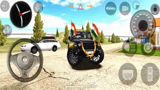 Dollar Song Black Mahindra Modified 4x4 Thaar Gadi Full Speed Stunt Simulator Driving Game Android [upl. by Preciosa495]