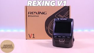 Rexing V1 Dash Cam  Full Review amp Sample Video [upl. by Scribner]