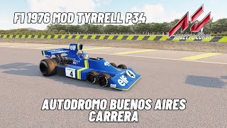 Assetto Corsa F1 1976 Mod  Tyrrell P34 Buenos Aires Carrera assetto assettocorsamods [upl. by Hafler]