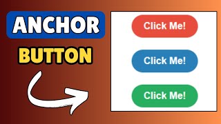 How to Style Anchor Tag as Button in HTML and CSS [upl. by Trev]