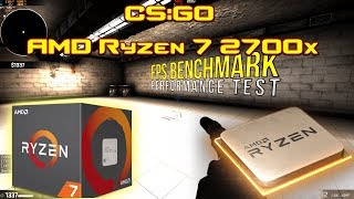 CSGO AMD Ryzen 7 2700x benchmark  CSGO FPS Benchmark on GTX 1080 TI [upl. by Eannej]