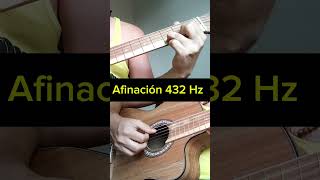 Tocando guitarra a 432 HZ A la mejor afinación para conectarse [upl. by Tandy]