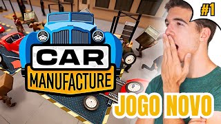 JOGO NOVO PARA AMANTES DE CARROS  Car Manufacture  PlayMiguel [upl. by Samot921]