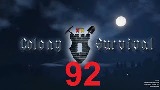 Colony Survival sehr schwer 092 Sie müssen den Tunnel bauen [upl. by Socher]