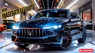 Luxury SUV Maserati Levante NEW 2025 is Here  Exclusive First Look [upl. by Eirehc]