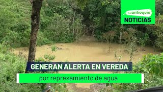 Generan alerta en vereda por represamiento de agua  Teleantioquia Noticias [upl. by Ruckman]