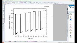 Learn OriginLab software to plot photodetector response [upl. by Britni]