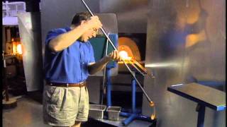 Glassmaking Technique FreeBlown Glass [upl. by Walburga30]