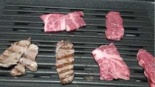 YAKINIKU 焼肉 beef steak recipe  Japanese [upl. by Zetniuq]