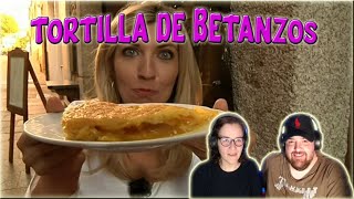 Probando la Tortilla de Betanzos Argentinos reaccionan [upl. by Aehtla]