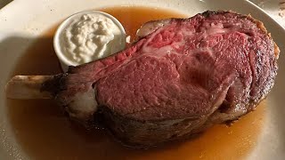 801 Chophouse Prime Rib St Louis Missouri August 2024 [upl. by Ahtiekahs]