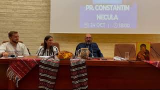 Pr Constantin Necula  „Tinerețe și viață întru Hristos” [upl. by Lebam]