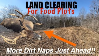 Clearing Land for Whitetail Food Plots in Kentucky Built By Whitetails S2Ep2 [upl. by Wiltz]