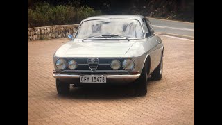 THE ALFA ROMEO 1750 GTV filmed in Cape Town Owner John Smith Iconic car rebuild THE 1750 Bertonè [upl. by Nirb927]