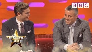 Zac Efron and Matt Le Blanc on voice dubbing  The Graham Norton Show  BBC [upl. by Lorollas]