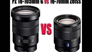 SO SÁNH  CZ 1670 f4 vs SEL 18105 f4 G [upl. by Sib]