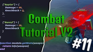 Combat Tutorial V2 11  Stats amp Knockback  Roblox Studio TUTORIAL [upl. by Manolo]