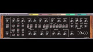 OB 80  Vintage Vst Plugin [upl. by Ylera]