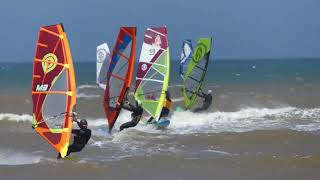 Windsurfing Moulay Morocco  June 2022  Part 2 [upl. by Nyvar118]