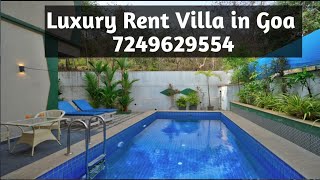 Luxury Villas in north Goa Family villa for rent Holidays in Goa [upl. by Mcintyre39]