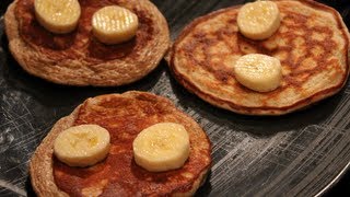 ★ EASY to Make Protein Pancakes No Oats or Flour GlutenFree [upl. by Enyallij]