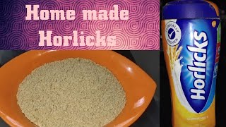 HOMEMADE HORLICKS Easy horlicks recipe [upl. by Eegnat641]