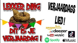 Lekker ding dit is verjaardag  Grappige verjaardagsliedjes muziek moppen De Tekentovenaar [upl. by Marshall813]