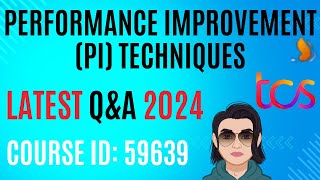 59639 course answers  59639 assessment answersPerformance Improvement [upl. by Enenaej]