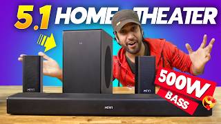 BEST 51 Home Theater Soundbar  500W OUTPUT⚡️ MIVI Fort Q500 Review  Best 51 Soundbar 2024 [upl. by Allemac576]