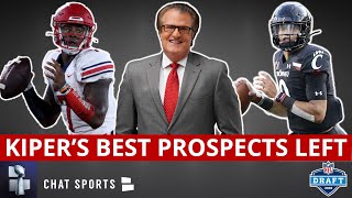 Mel Kiper Best Available Prospects Left Ft Malik Willis amp Desmond Ridder  2022 NFL Draft Big Board [upl. by Paucker]