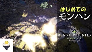 【モンハンワールド】 モンハンを一度もやったことがない男のMHW！ [upl. by Weidar]