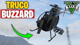 🚁Truco BUZZARD en GTA 5 MODO HISTORIA [upl. by Graubert]