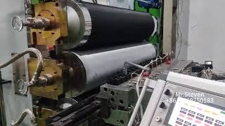 Coextrusion ThreeLayer TPE Car Mat Extrusion Machine [upl. by Akcirehs]