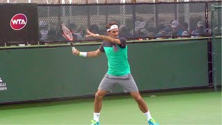 Roger Federer Forehand Slow Motion  Ultimate ATP Modern Tennis Forehand Technique [upl. by Eterg]