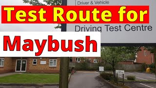 Maybush real driving test  Southampton [upl. by Nimesh]