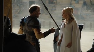 Game of Thrones The Bodyguard Jorah Mormont quotI Will Always Love Youquot Music Video [upl. by Leotie388]