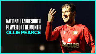 Ollie Pearce  December National League South Player of the Month [upl. by Laehctim956]