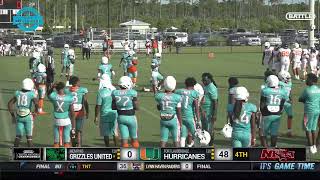 GRIZZLES UNITED VS FORT LAUDERDALE HURRICANES 12U [upl. by Sabir]