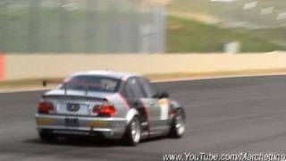 BMW 320i SuperTurismo INSANE Sound Take Off Revs amp Fly By [upl. by Thorr609]