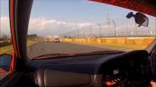 TSUKUBA Circuit 3 lap Passenger Ride LANCER EVO TME 筑波サーキットランサーエボリューション [upl. by Yakcm]