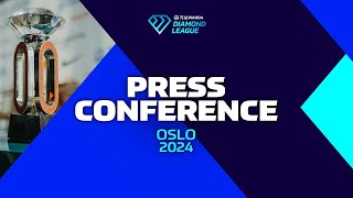 Oslo 2024 Press Conference  Wanda Diamond League [upl. by Eahs]