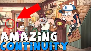 The AMAZING Continuity in Gravity Falls [upl. by Suolkcin]