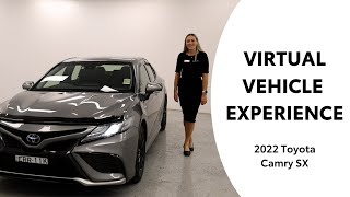 Dubbo City Toyota  2022 Camry SX  Virtual Vehicle Experience [upl. by Nichani]